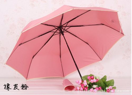 厂家批发零售创意包边三折伞广告三折伞雨伞公主伞